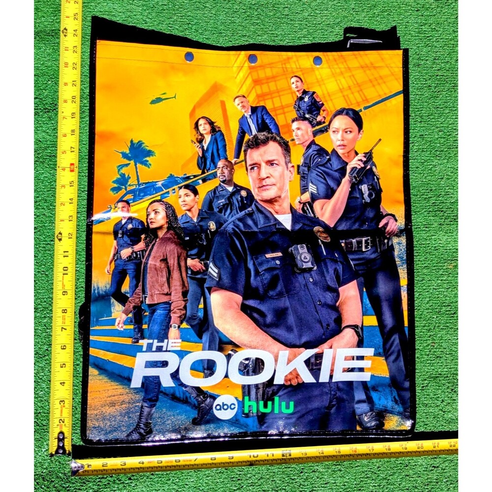 The ROOKIE TV Show Nathan Filian SDCC 2026 Comic-Con Swag Bag Backpack Exclusive